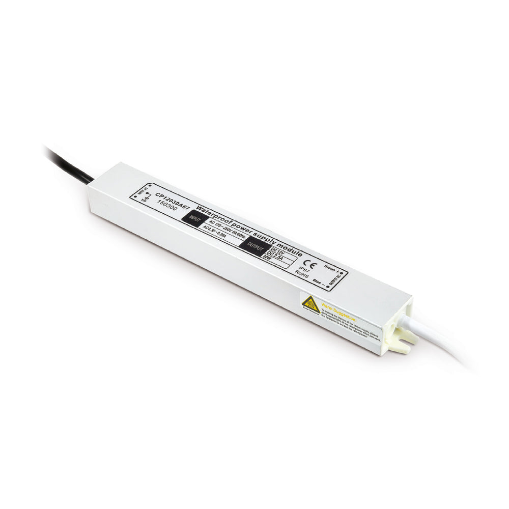 Hermetic LED Power Supply 12V 60W 5,0A IP67