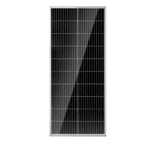 VEVOR 100W Monocrystalline Solar Panel Kit, 12V Monocrystalline Solar Panel + Charge Controller, 23% High-Efficiency Monocrystalline PV Module, IP68 Waterproof for RV, Boats, Camping, Off-Grid System
