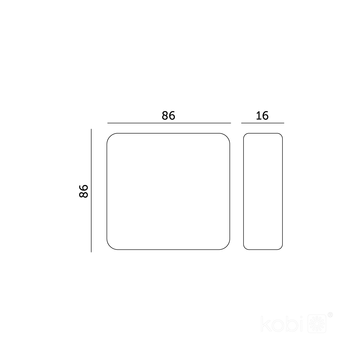 Wall-mounted 4-zone control panel RGB/RGBCCT/CCT MIBOXER B4-B