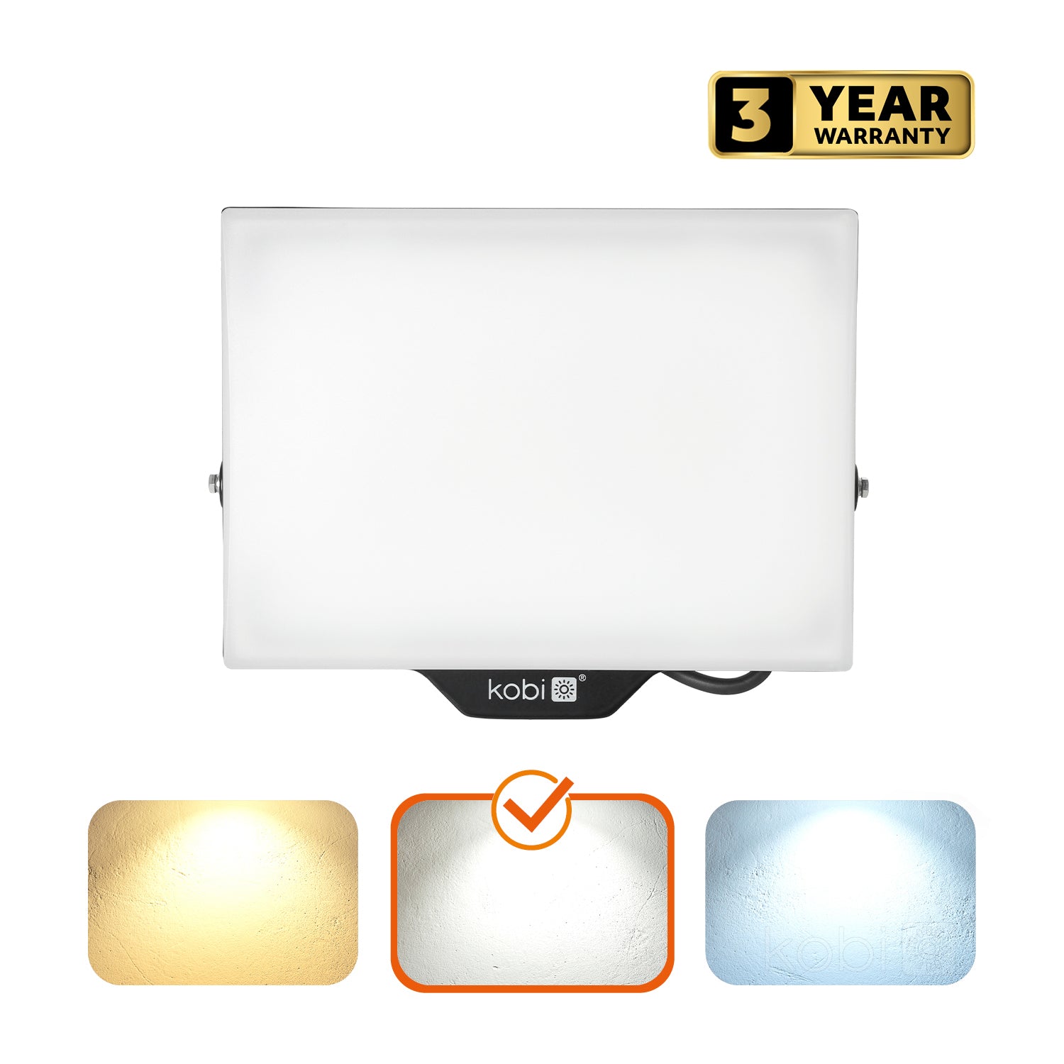 Floodlight LED DELYO MHN 100W 4000K IP65 Kobi Premium