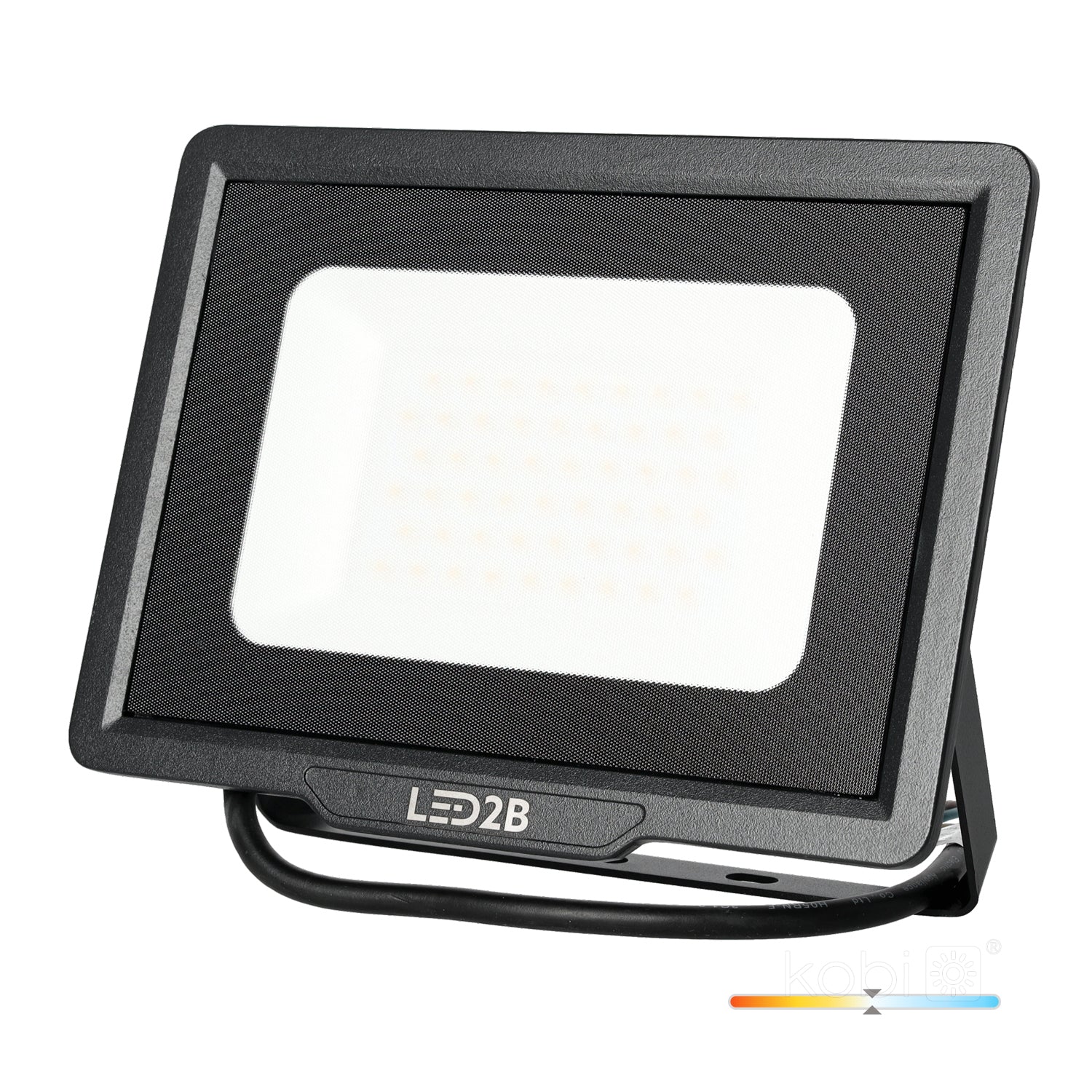 Floodlight LED MH 100W black 4000K IP65 LED2B