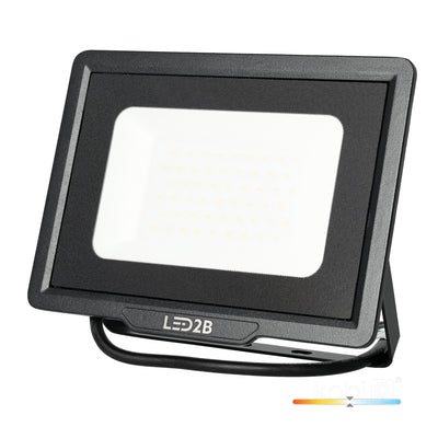 Floodlight LED MH 100W black 4000K IP65 LED2B