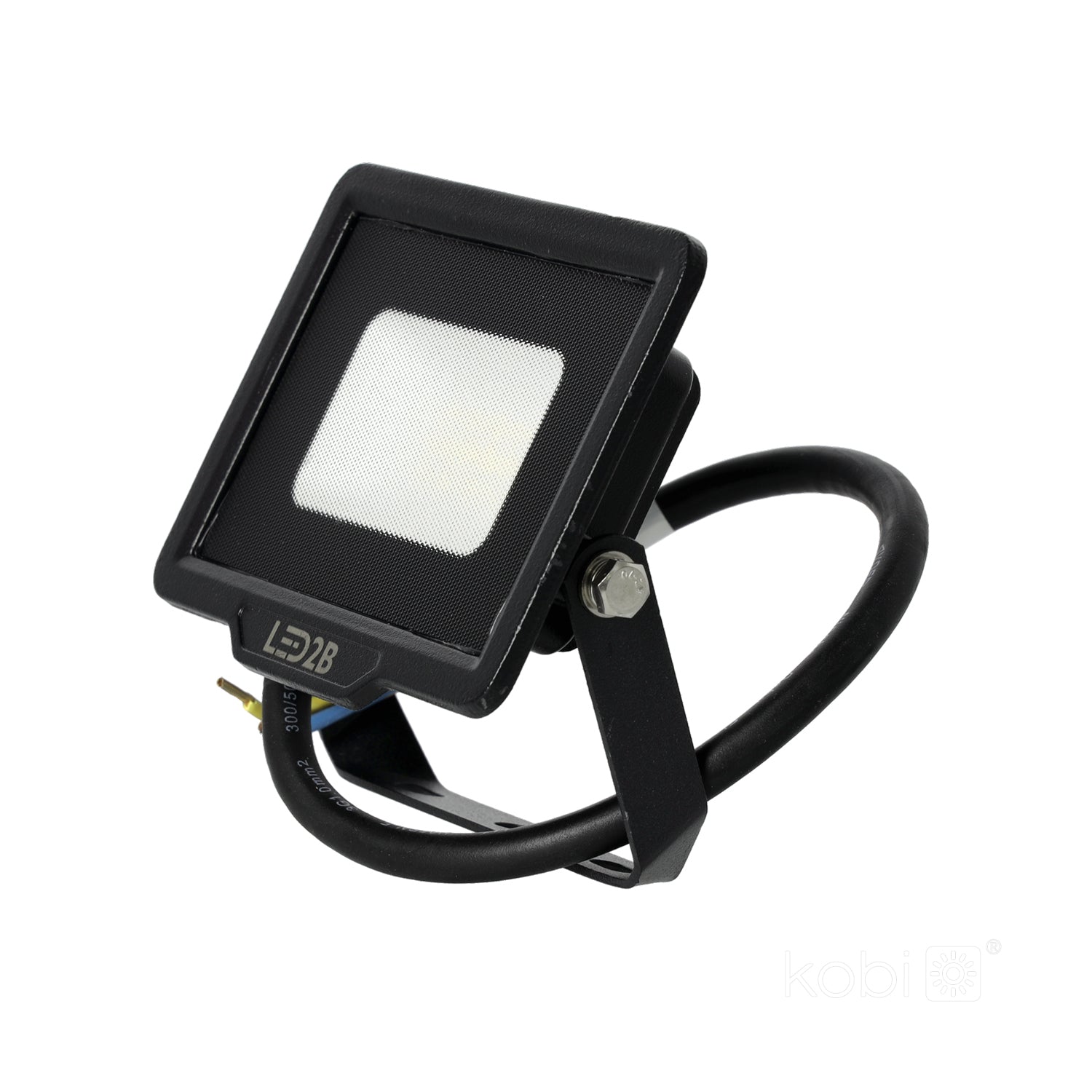 Floodlight LED MH 10W black 6500K IP65 LED2B