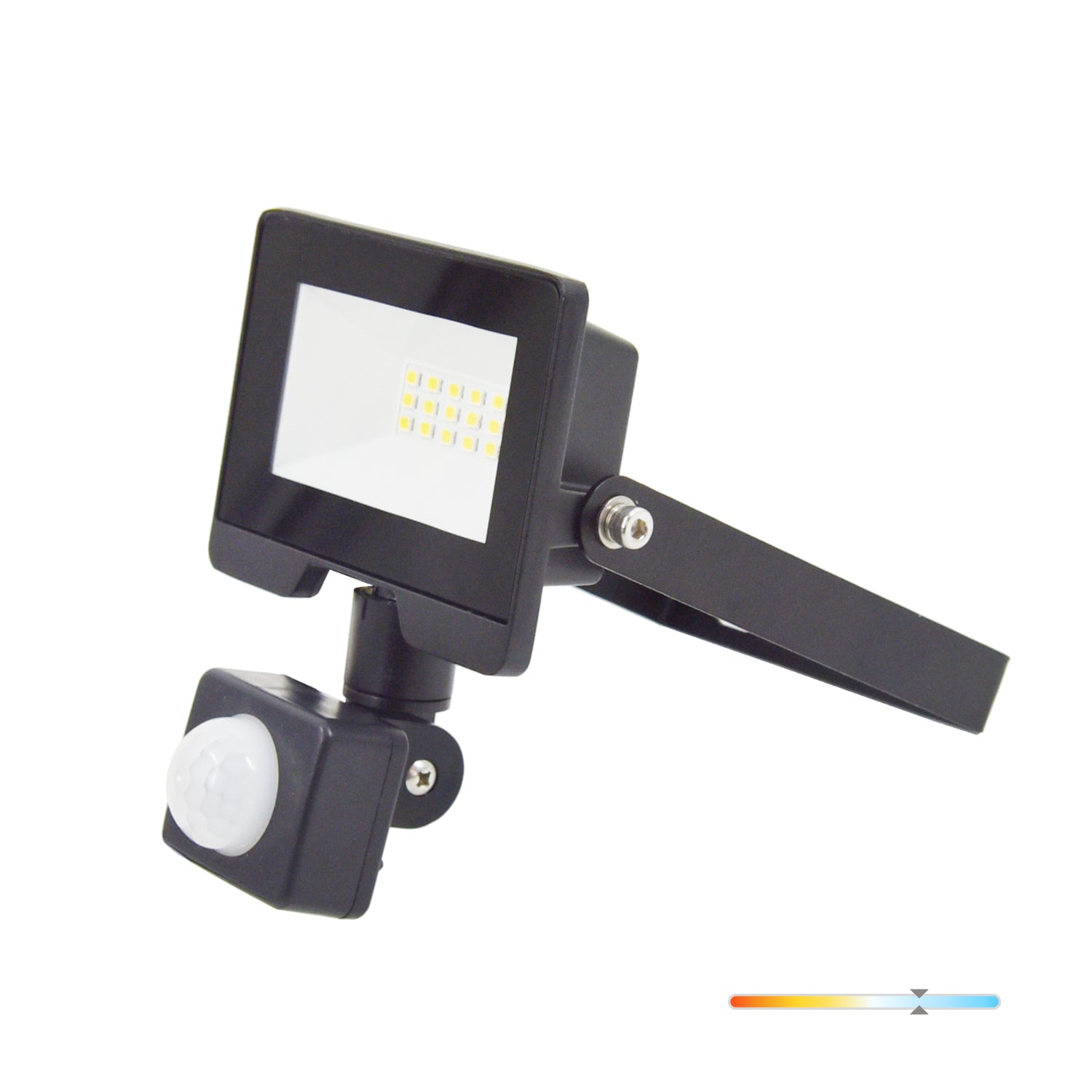 Floodlight LED MHC 10W black 6500K IP54 LED2B RED