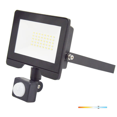 Floodlight LED MHC 30W black 6500K IP54 LED2B RED
