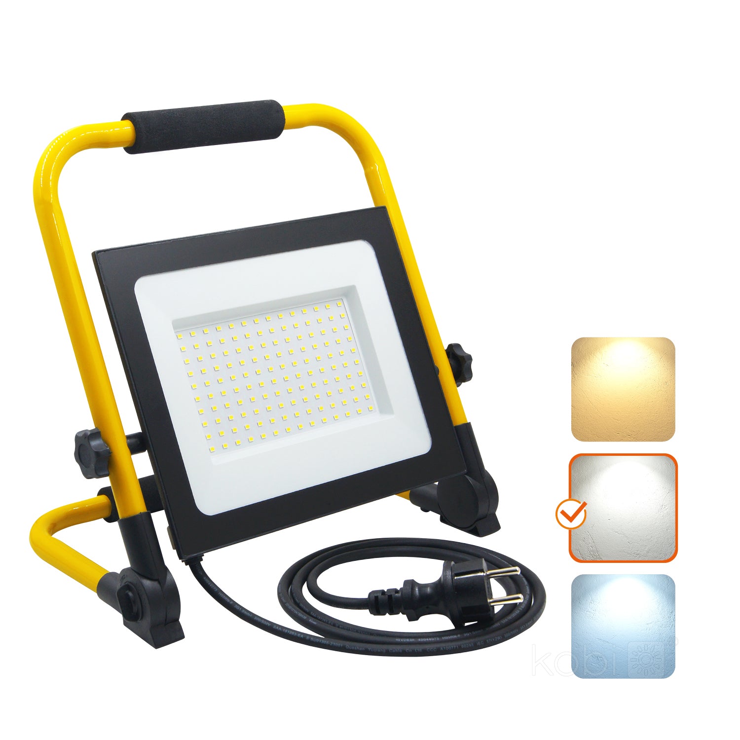 Floodlight LED TIGRA PORTABLE 100W 4000K IP54 Kobi