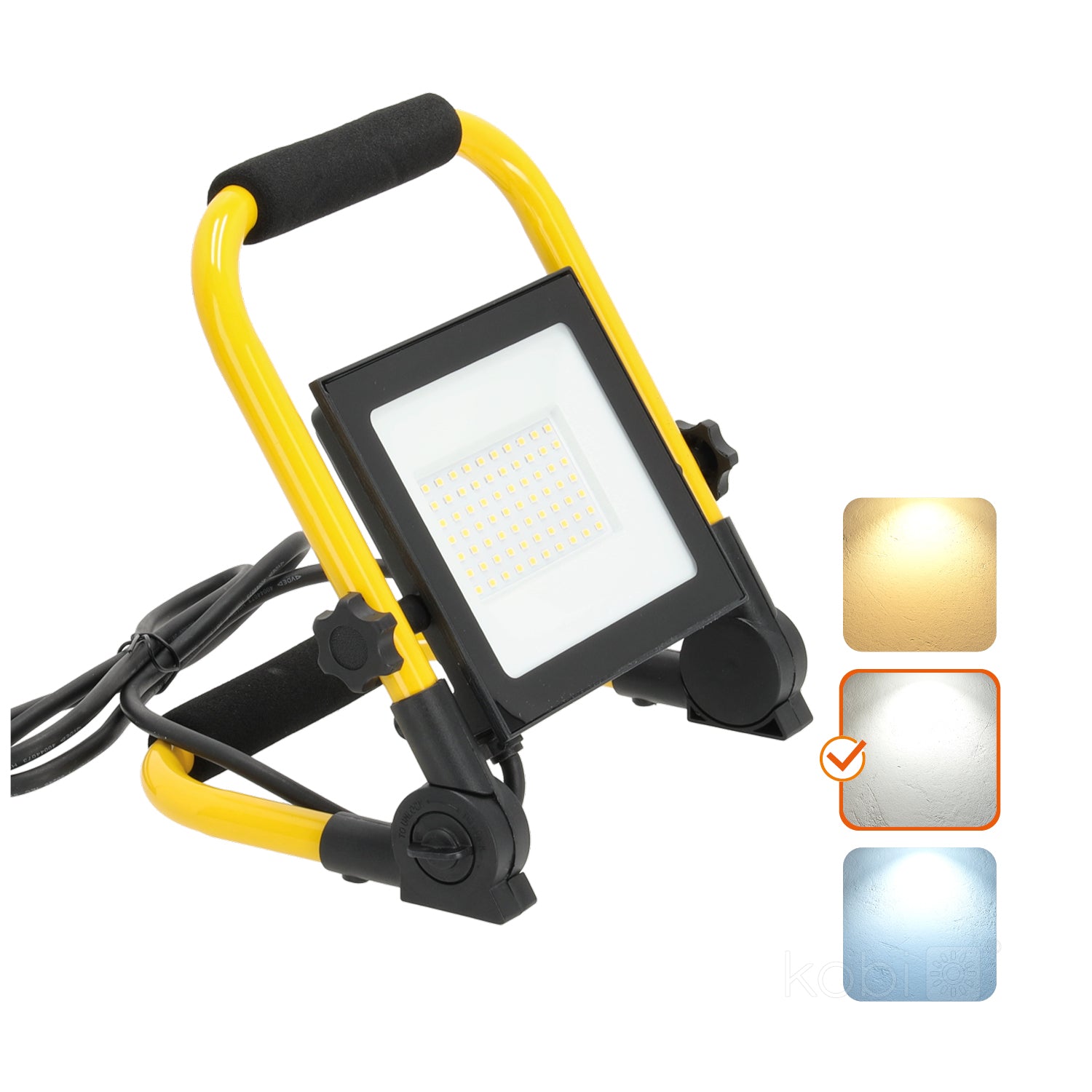 Floodlight LED TIGRA PORTABLE 50W 4000K IP54 Kobi