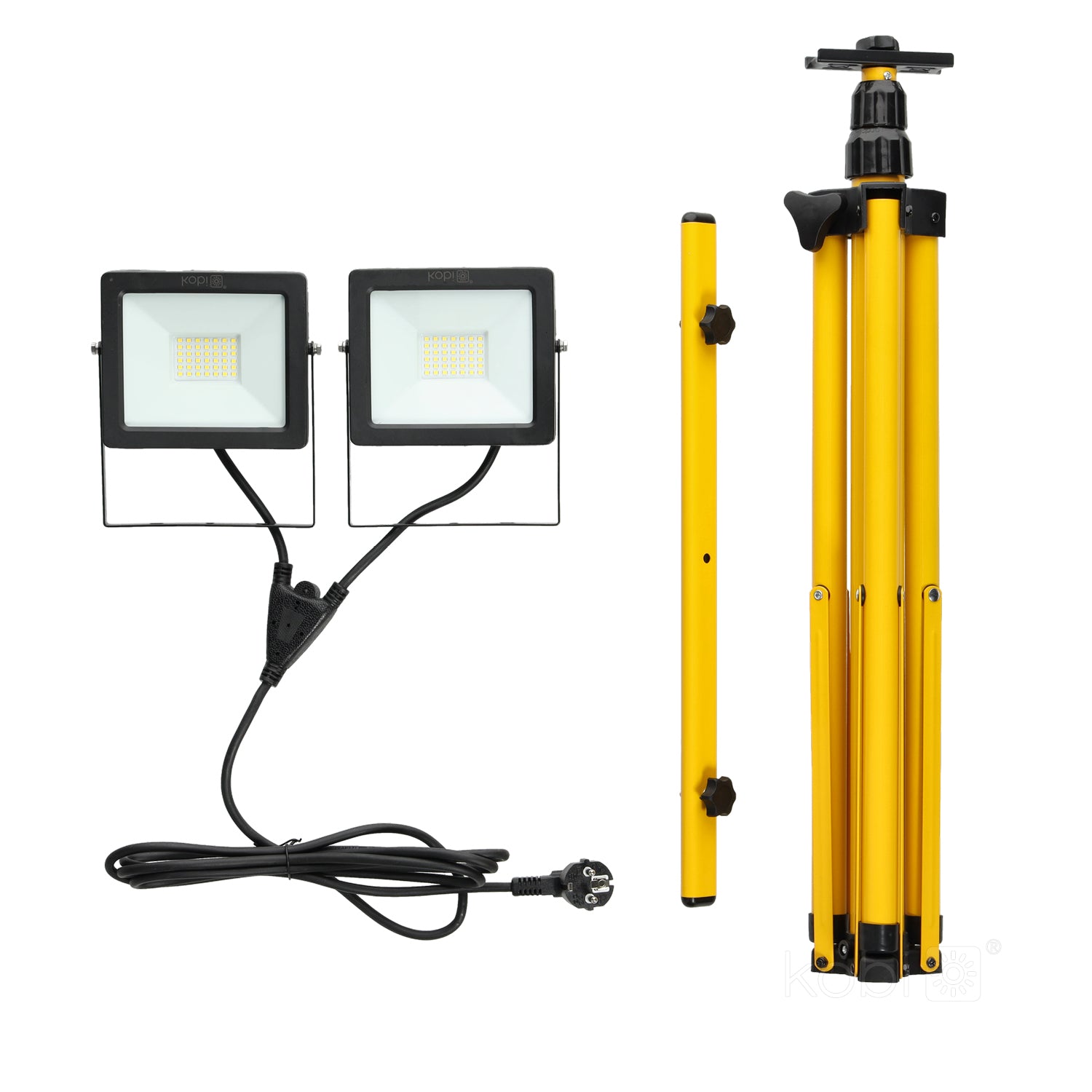 Floodlight LED TIGRA S 2x30W 4000K IP65 Kobi