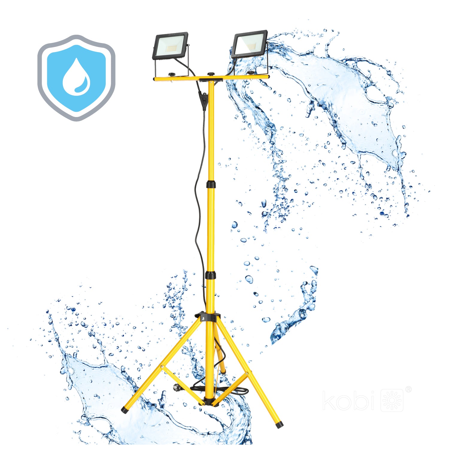 Floodlight LED TIGRA S 2x30W 4000K IP65 Kobi