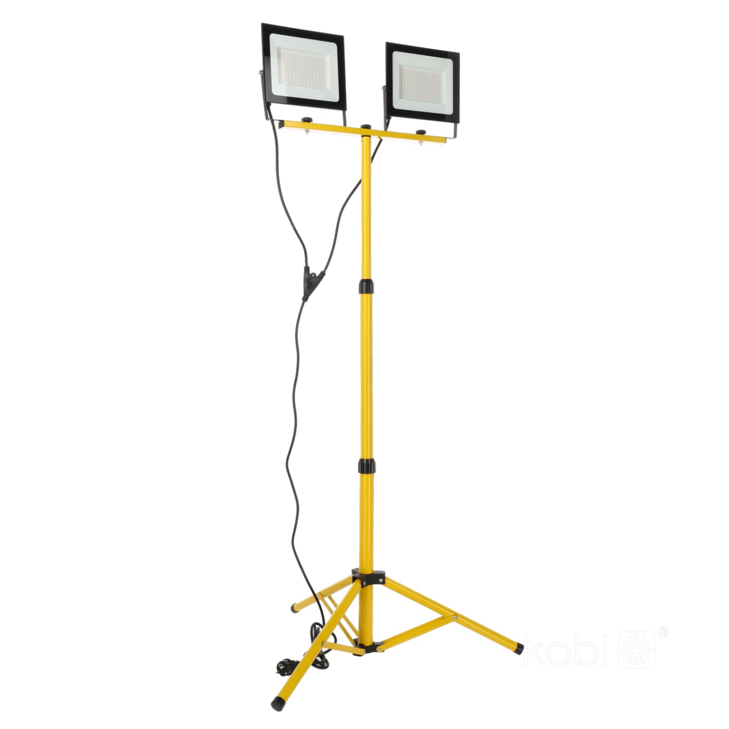 Floodlight LED TIGRA TRIPOD 2x100W 4000K IP54 Kobi