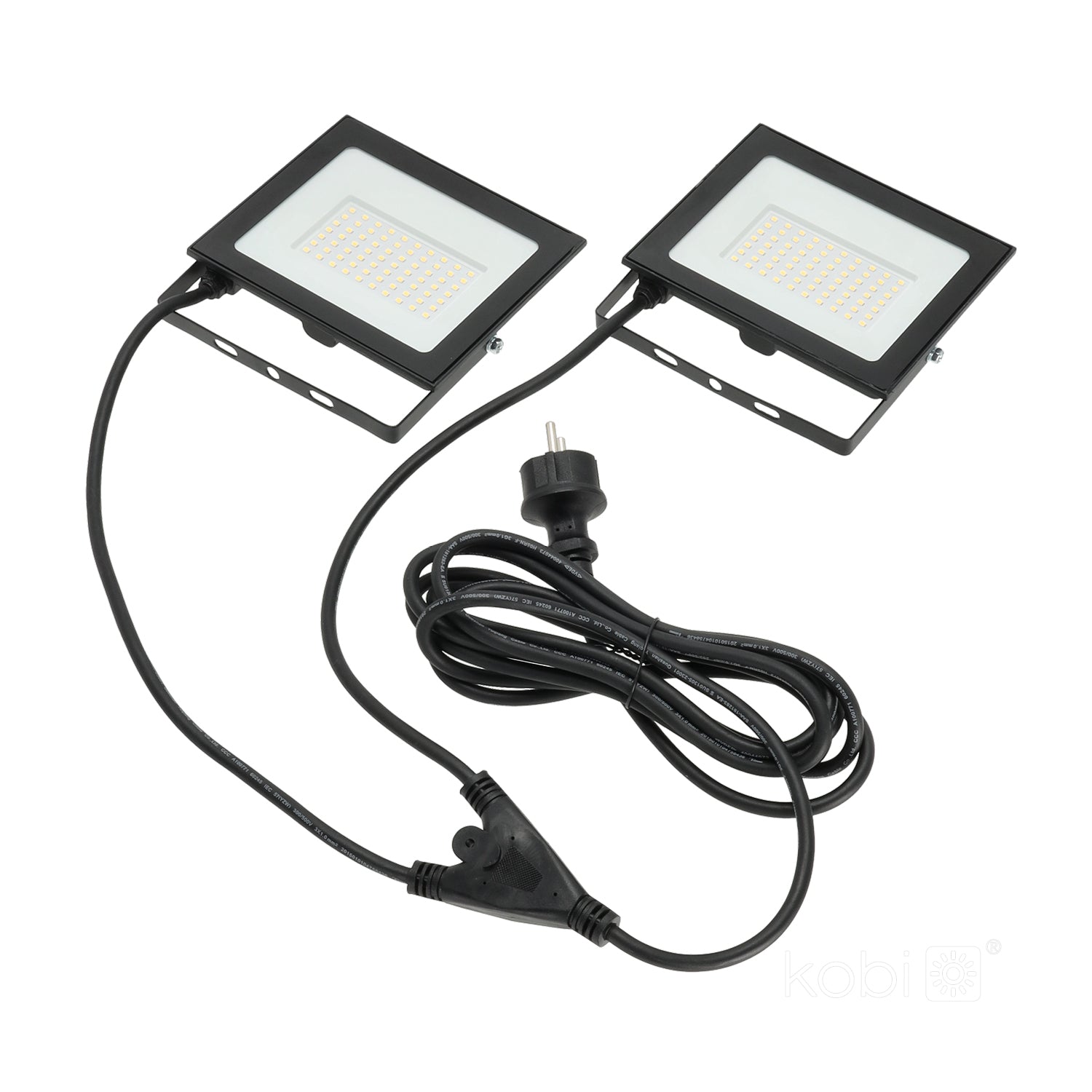 Floodlight LED TIGRA TRIPOD 2x50W 4000K IP54 Kobi