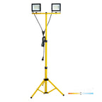 Floodlight LED TIGRA TRIPOD 2x50W 4000K IP54 Kobi