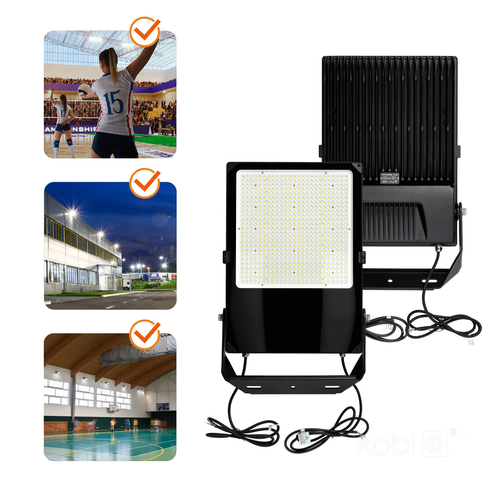 Floodlight LED US 500W 5000K IP66 60° dim Kobi Pro