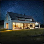 Solar floodlight LED MHCS 10W 2CCT IP65 Kobi Premium