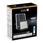 Solar floodlight LED MHCS 10W 4000K IP65 Kobi Premium