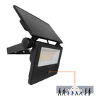 Solar floodlight LED NCS G2 20W 3CCT IP54 Kobi