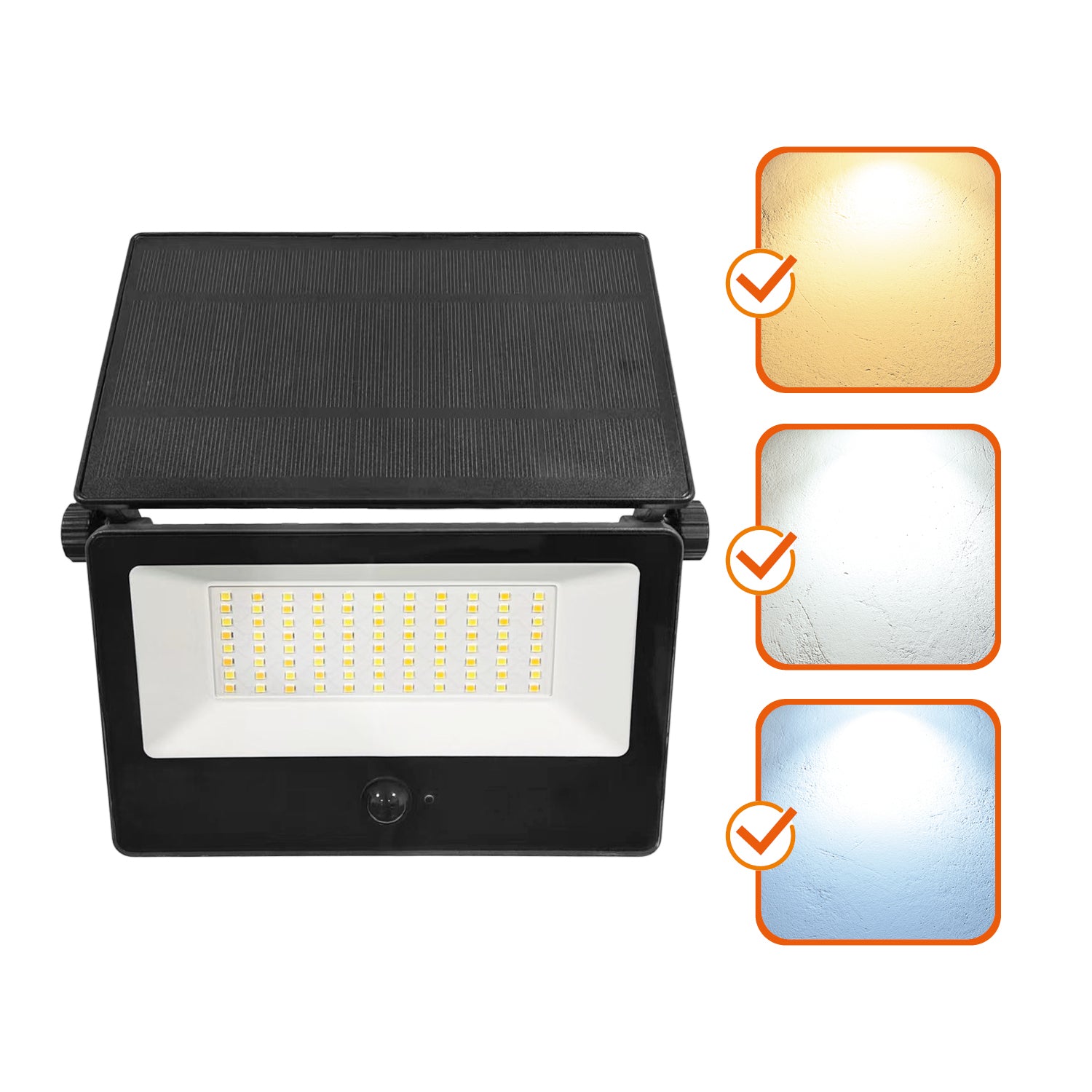 Solar floodlight LED NCS G2 30W 3CCT IP54 Kobi