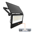 Solar floodlight LED NCS G2 30W 3CCT IP54 Kobi