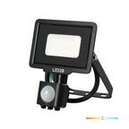 Floodlight with motion sensor LED MHC 10W black 4000K IP65 LED2B