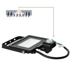 Floodlight with motion sensor LED MHC 20W black 6500K IP65 LED2B