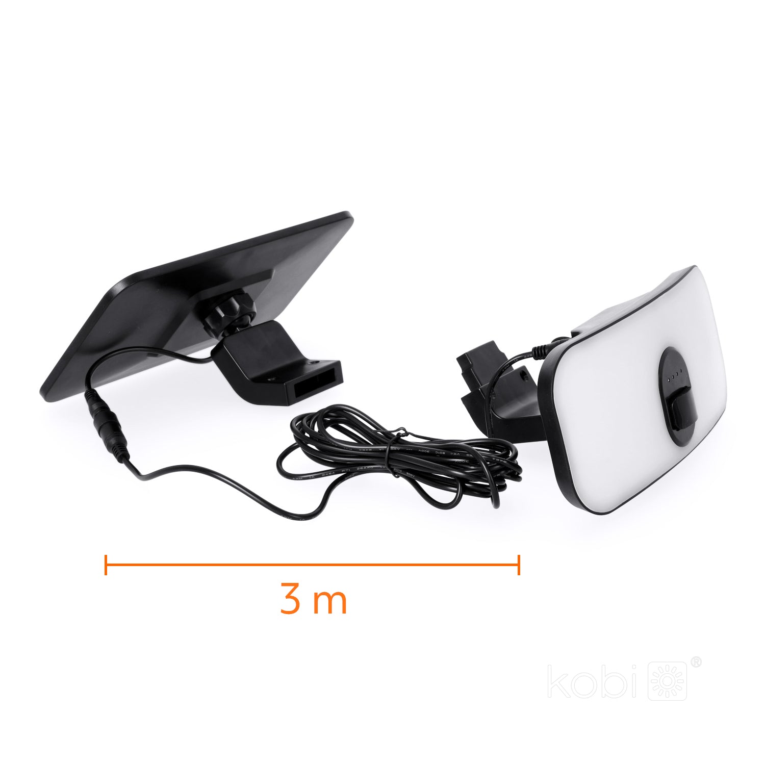 Solar floodlight with motion sensor LED KOBI NEW PHOENIX 13W 4000K IP65 Kobi