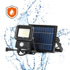 Solar floodlight with motion sensor LED NCS 10W 6500K IP65 LED2B