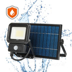 Solar floodlight with motion sensor LED NCS 20W 6500K IP65 LED2B