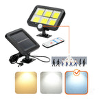 Solar floodlight with motion sensor LED PRISM 6000K LED2B