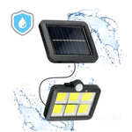 Solar floodlight with motion sensor LED PRISM 6000K LED2B