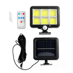 Solar floodlight with motion sensor LED PRISM 6000K LED2B