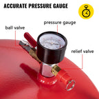 VEVOR Waste Oil Drain Tank 80 L Portable Oil Drain Air Operated Drainer Oil Change, Oil Drain Container, Fluid Fuel Transfer Drainage Adjustable Funnel Height, with Wheel for Easy Oil Removal
