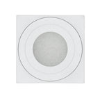 Downlight AQUARIUS 1xGU10 square IP44 white Kobi