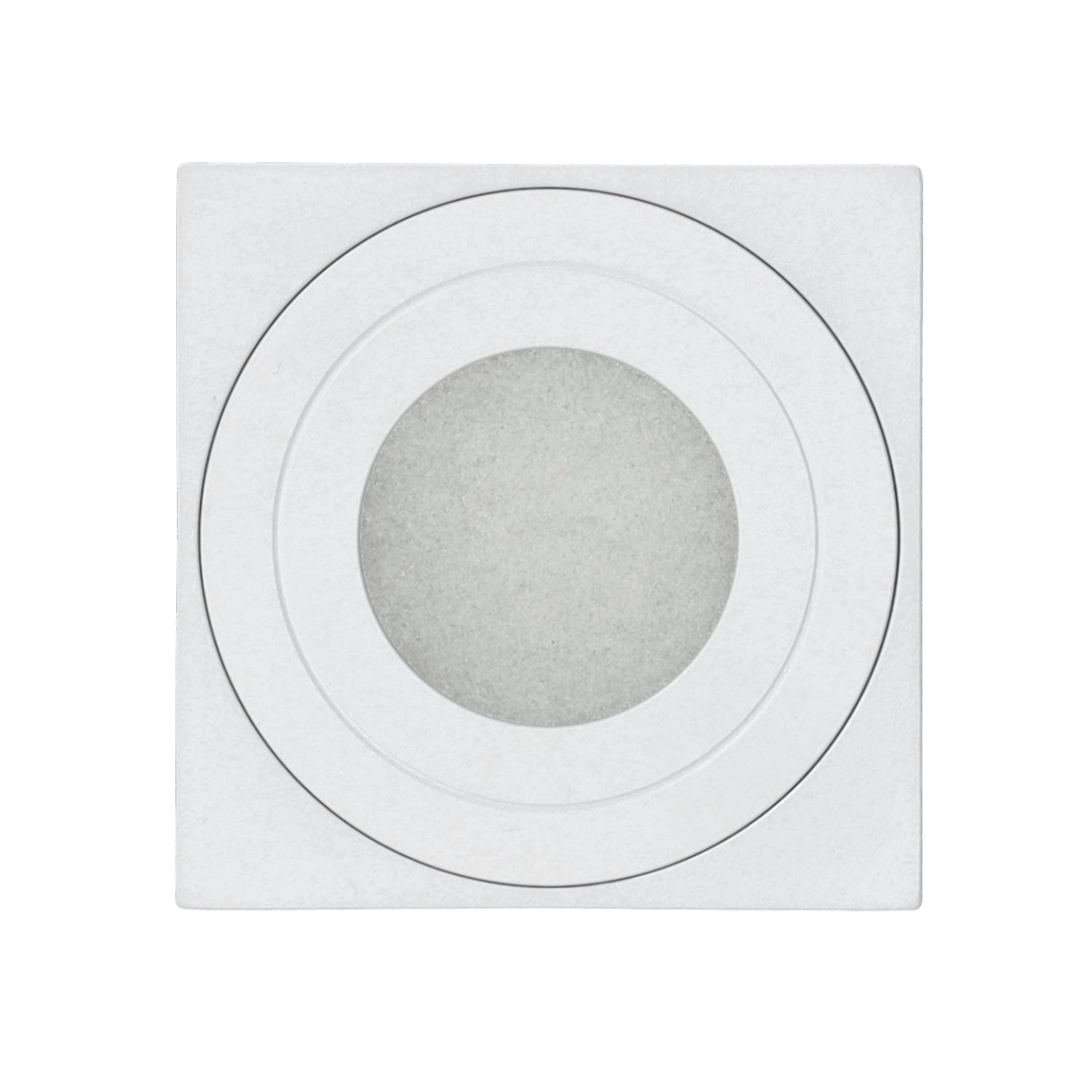 Downlight AQUARIUS 1xGU10 square IP44 white Kobi