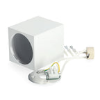 Downlight AQUARIUS 1xGU10 square IP44 white Kobi