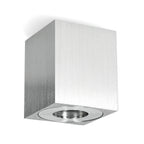 Downlight AQUARIUS 1xGU10 square IP44 chrome Kobi