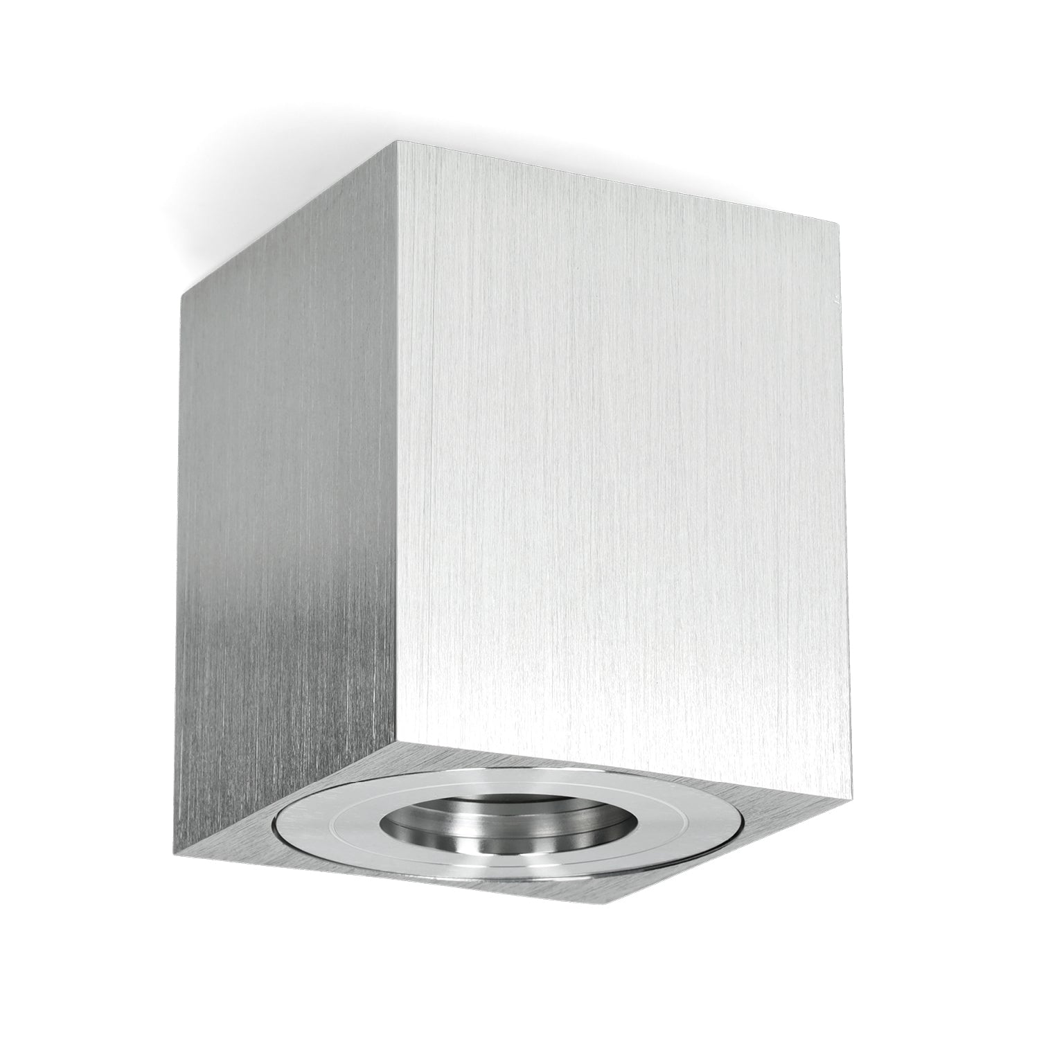 Downlight AQUARIUS 1xGU10 square IP44 chrome Kobi