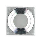 Downlight AQUARIUS 1xGU10 square IP44 chrome Kobi