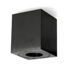 Downlight AQUARIUS 1xGU10 square IP44 black Kobi