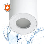Downlight AQUARIUS 1xGU10 round IP44 white Kobi