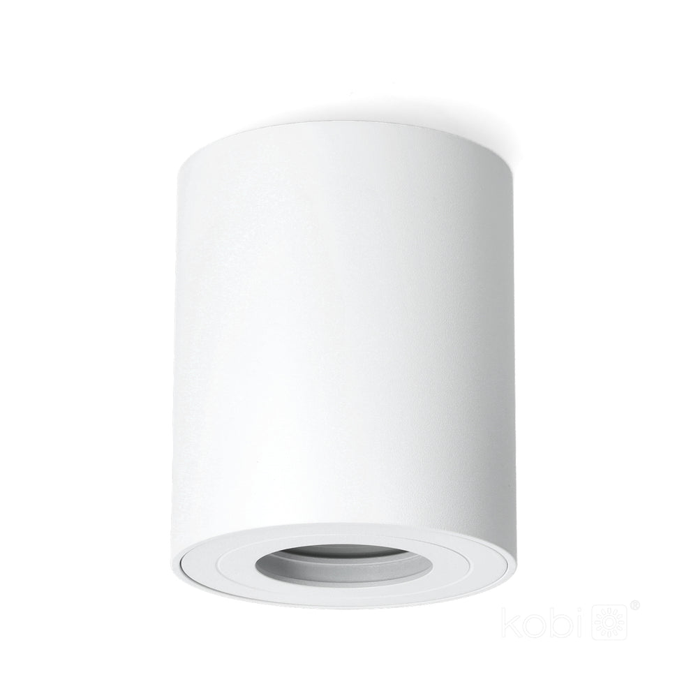 Downlight AQUARIUS 1xGU10 round IP44 white Kobi