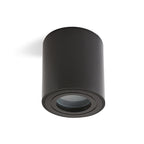 Downlight AQUARIUS 1xGU10 round IP44 black Kobi