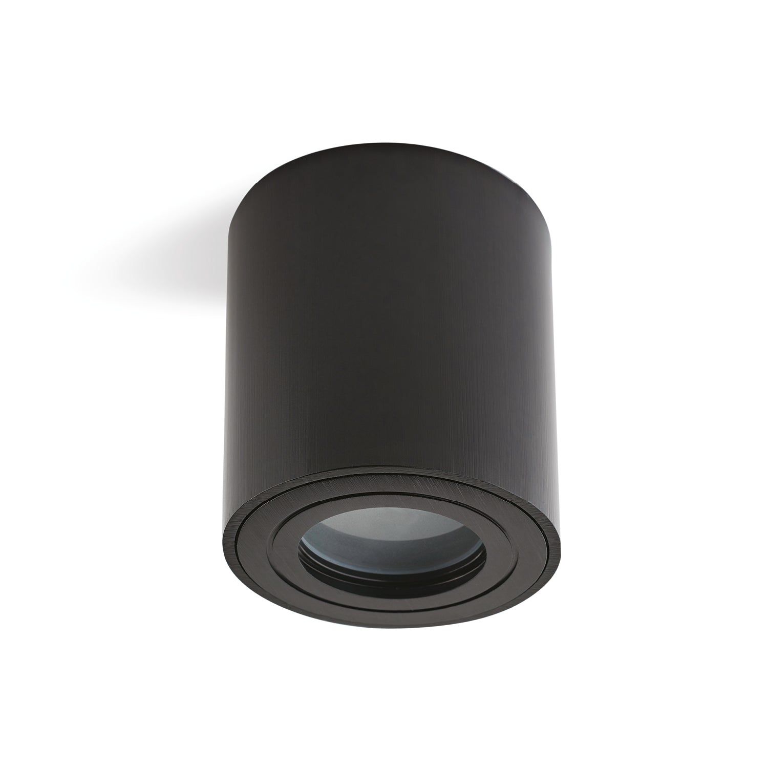 Downlight AQUARIUS 1xGU10 round IP44 black Kobi