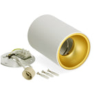 Ceiling lamp KIVI 1xGU10 white-gold Kobi