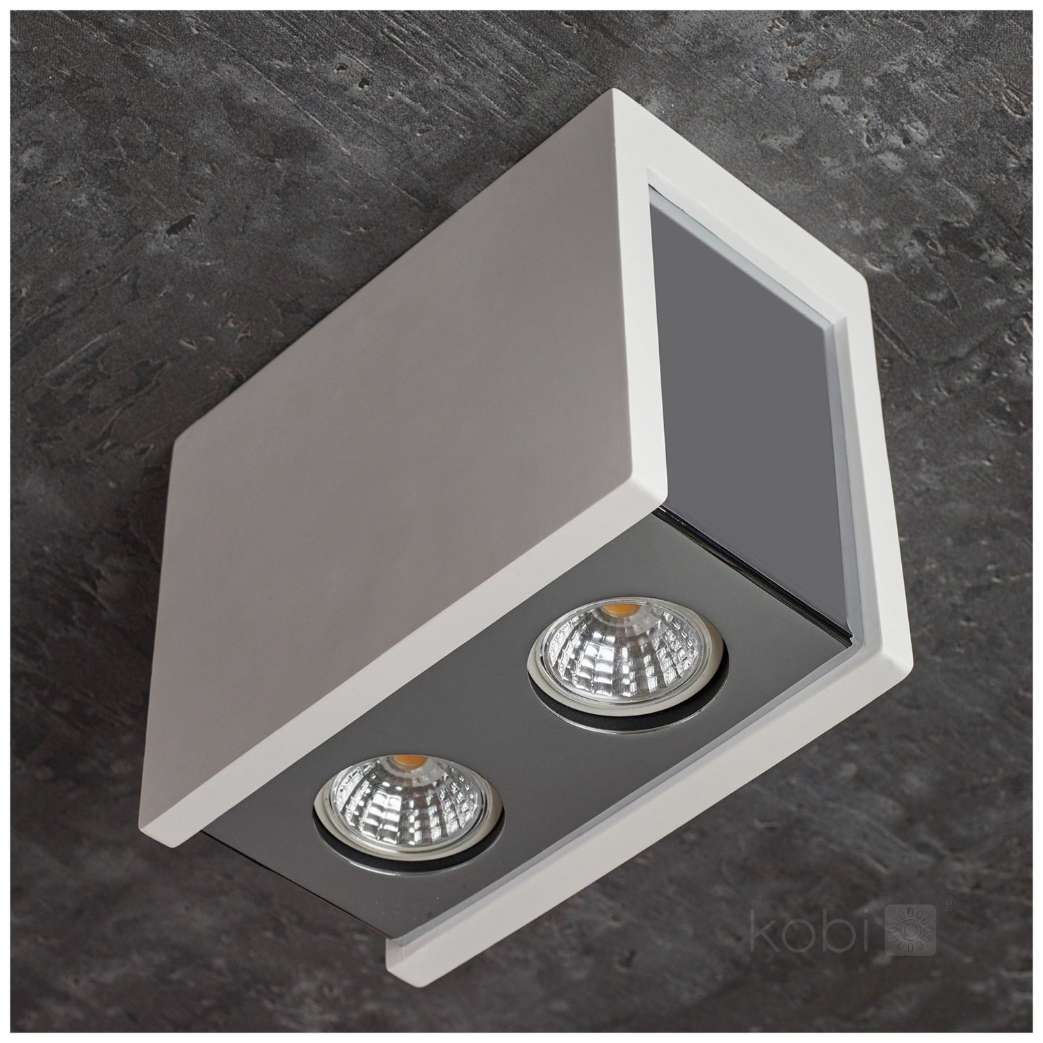 Ceiling lamp PURO CHROME 2xGU10 white Art of Light