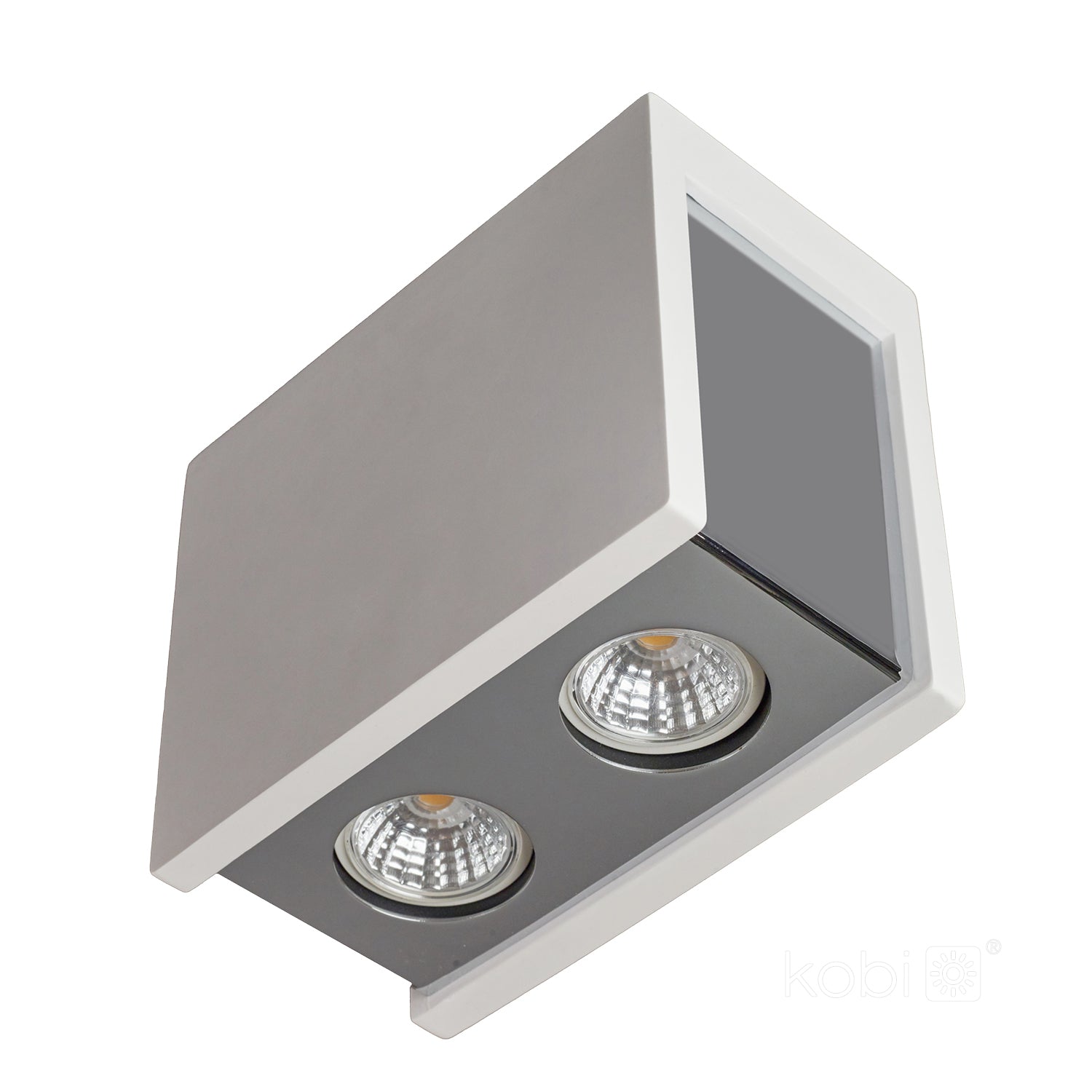 Ceiling lamp PURO CHROME 2xGU10 white Art of Light