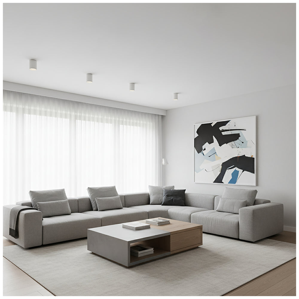 Downlight OH12 1xGX53 white Kobi