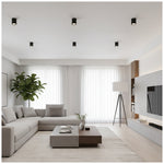 Downlight OH12 1xGX53 black Kobi