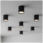 Downlight OH12 1xGX53 black Kobi