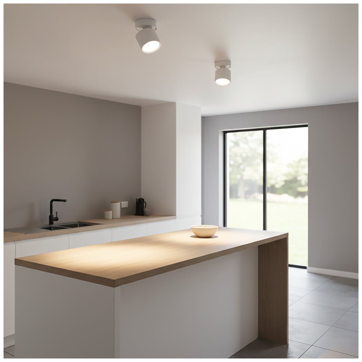 Downlight OH12 F 1xGX53 white Kobi