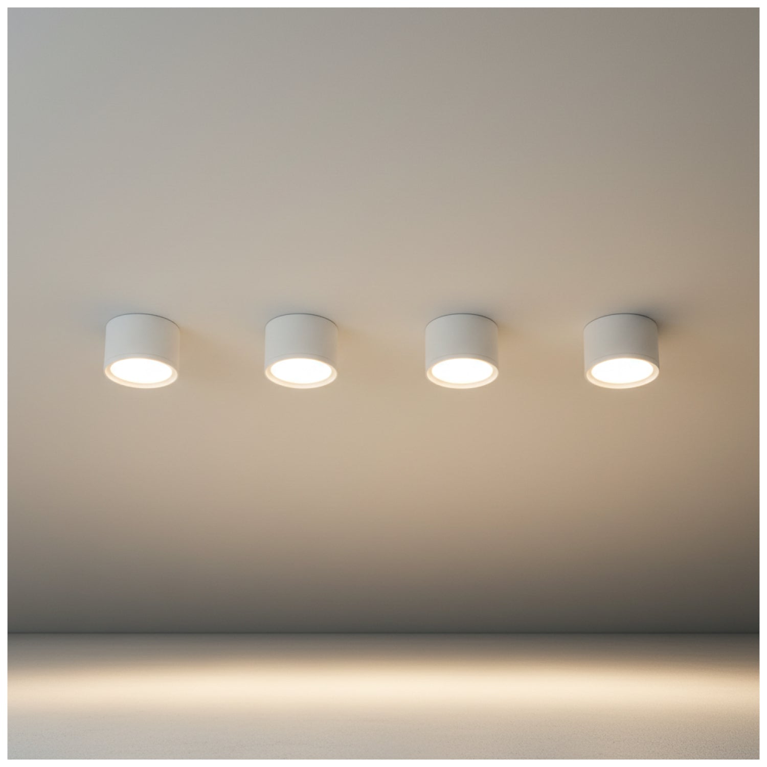 Downlight OH12 S 1xGX53 white Kobi